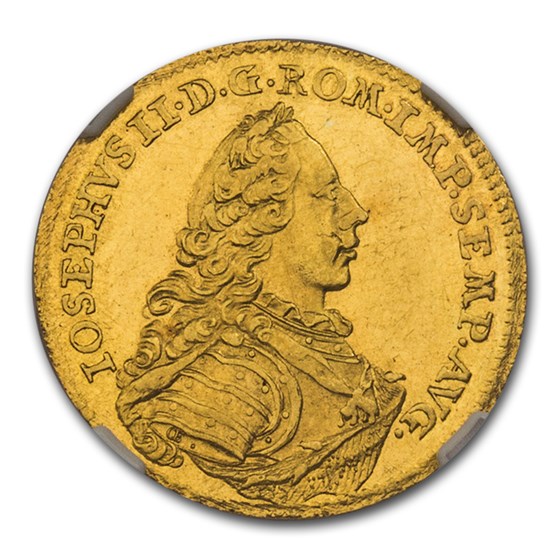 1766 German State Nurnberg Gold Ducat MS-63 NGC (PL) 1766 German State Nurnberg Gold Ducat MS-63 NGC (PL)